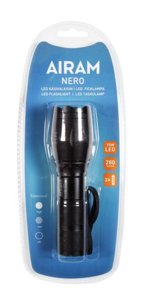 AIRAM NERO TASKULAMPPU 10W 280LM - Taskulamput - 6435200218940 - 1