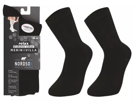 M Merinovilla Relax sukat 41-43 harm - Miesten sukat - 6438159910170 - 1