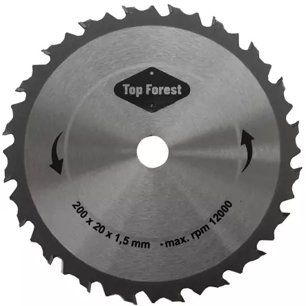 Raivaussahan kovapalaterä 200x20x1,5mm - Raivaussahat - 6430074694821 - 2