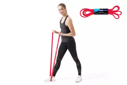 Atom Jumppakuminauha extra heavy - Kuntoiluvälineet - 6410413323124 - 1