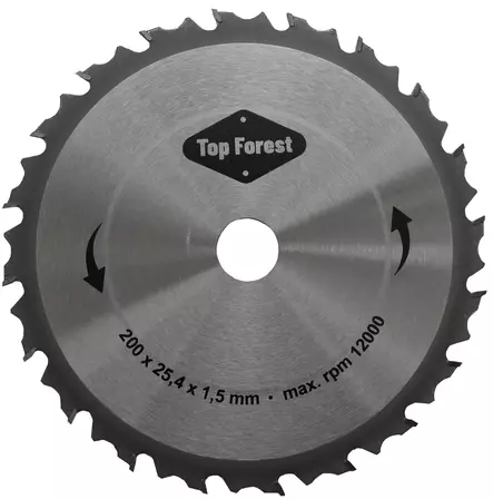 Raivaussahan kovapalaterä 200x25,4x1,5mm - Raivaussahat - 6430074694838 - 2